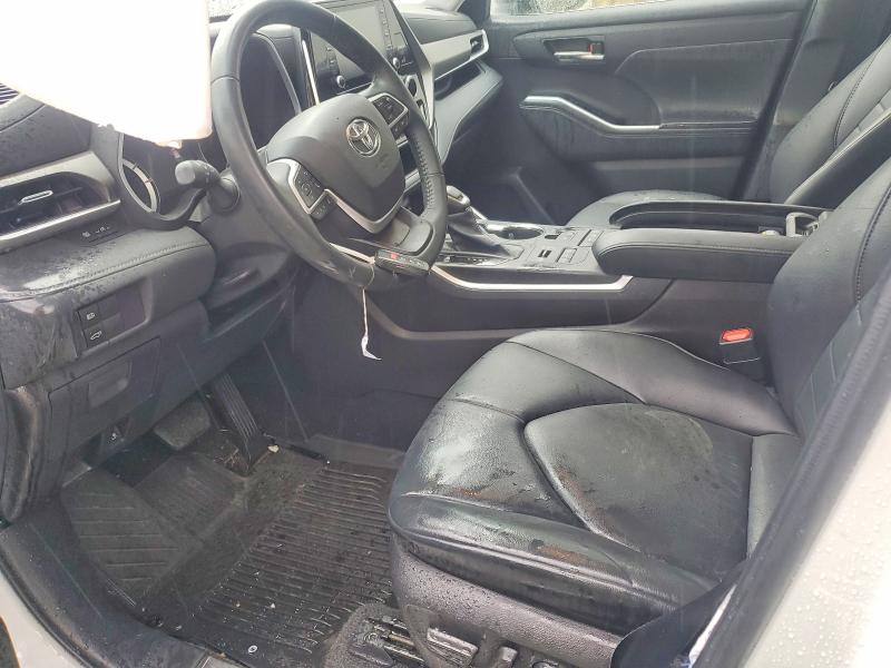 2022 Toyota Highlander VIN 5TDGZRBH5NS577171 COPART salvage auction — SIDE, Pa - Certificate Of Salvage, sold $16,000 on 2026-07-22 (photo 7)