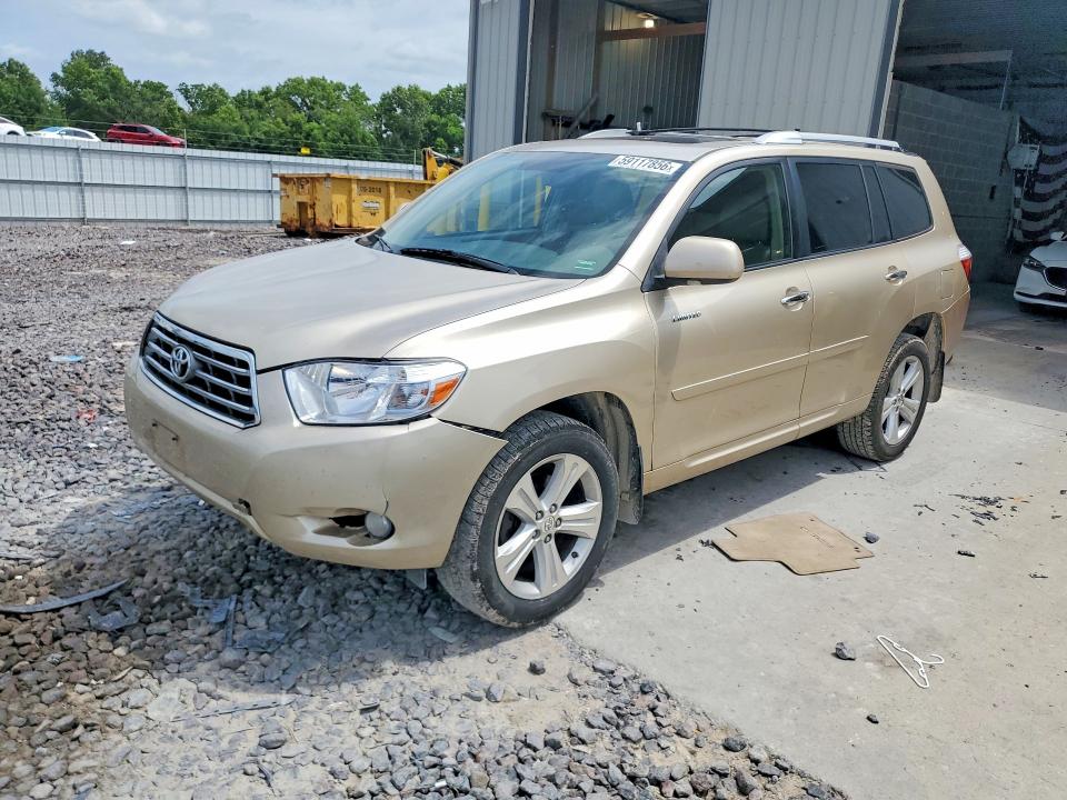 2008 Toyota Highlander VIN JTEES42A782101416 COPART salvage auction — FRONT END, MO - SALVAGE CERTIFICATE OF TITLE, sold $70 on 2026-07-21 (photo 1)