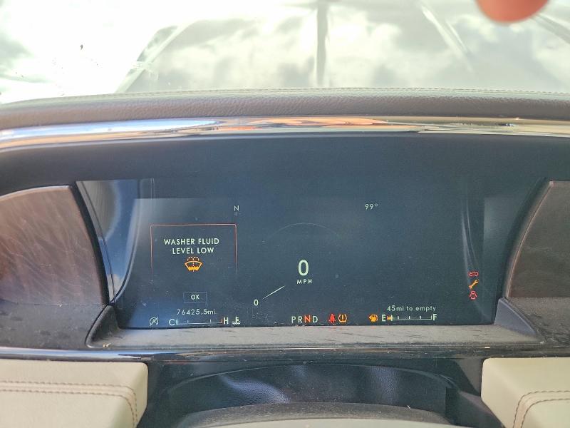 2018 Lincoln Navigator VIN 5LMJJ2MT0JEL00281 COPART salvage auction — MECHANICAL, Tx - Cert Of Title-Rebuilt Salvage (P), sold $9,400 on 2026-07-16 (photo 9)