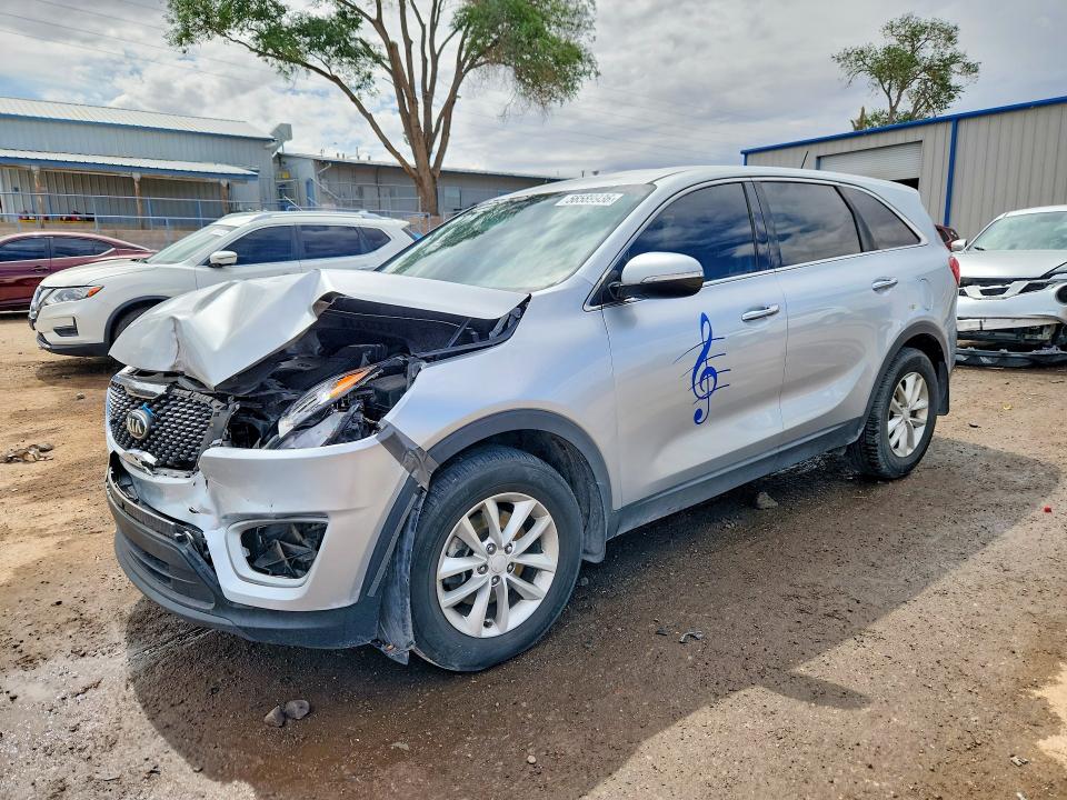 2018 Kia Sorento VIN 5XYPG4A39JG382454 COPART salvage auction — FRONT END, Nm - Cert Of Title-Salvage, sold $1,950 on 2026-07-13 (photo 1)
