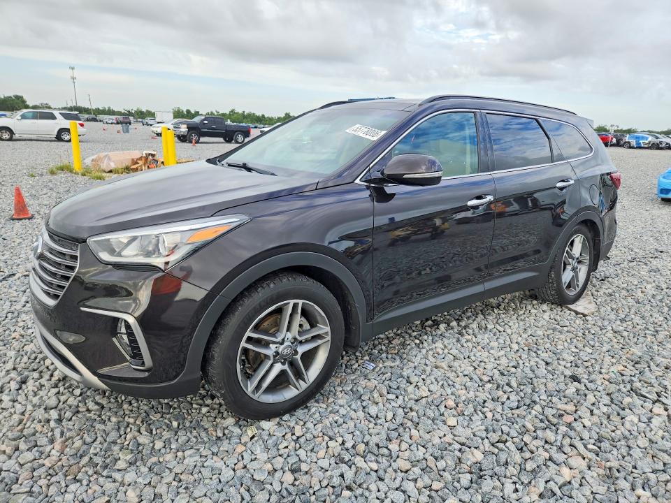 2017 Hyundai Santa fe VIN KM8SR4HF7HU252701 COPART salvage auction — SIDE, FL - CERT OF TITLE SLVG REBUILDABLE, sold $2,900 on 2026-07-24 (photo 1)