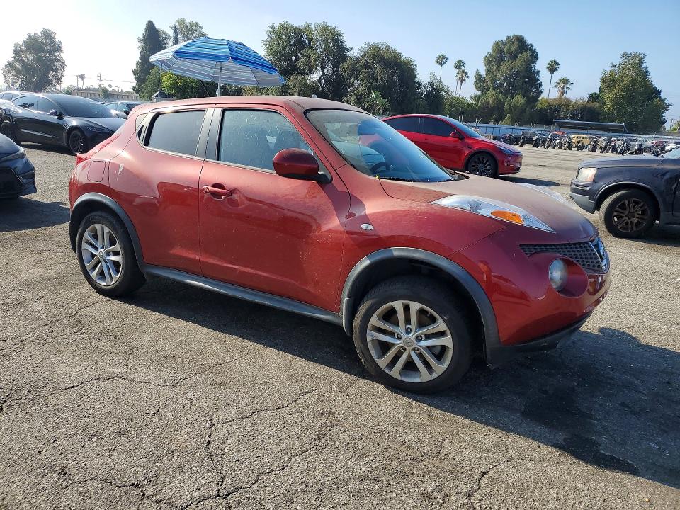 2012 Nissan VIN JN8AF5MVXCT120823 COPART salvage auction — REAR END, Ca - Salvage Certificate, sold $1,350 on 2026-07-28 (photo 4)