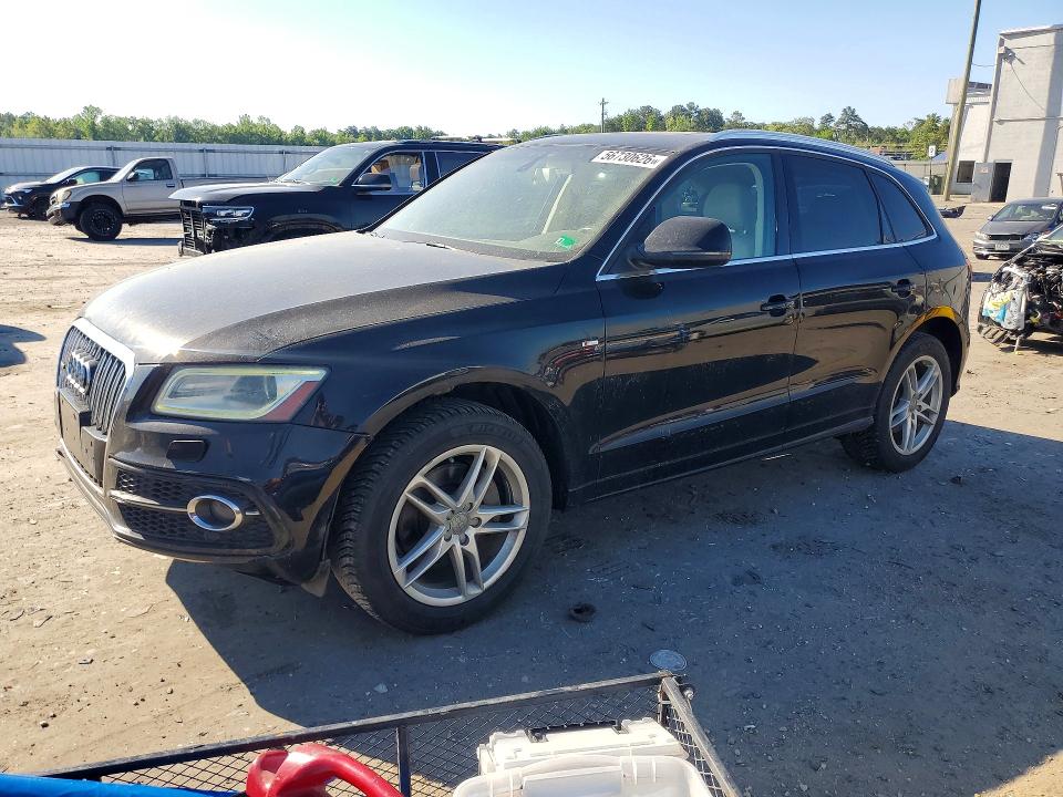 2013 Audi Q5 VIN WA1DGAFP5DA058073 COPART salvage auction — FRONT END, Va - Certificate Of Title, sold $1,050 on 2026-07-22 (photo 1)
