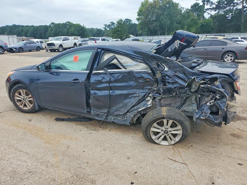2013 Hyundai VIN 5NPEB4AC5DH691177 COPART salvage auction — REAR END, Tx - Salvage Vehicle Title, sold $225 on 2026-07-27 (photo 2)