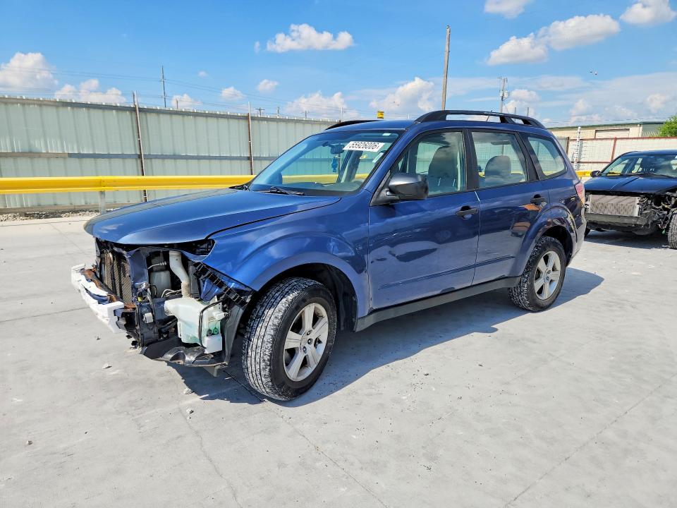 2013 Subaru Forester VIN JF2SHABC1DH442972 COPART salvage auction — FRONT END, Ca - Salvage Certificate, sold $1,550 on 2026-07-10 (photo 1)
