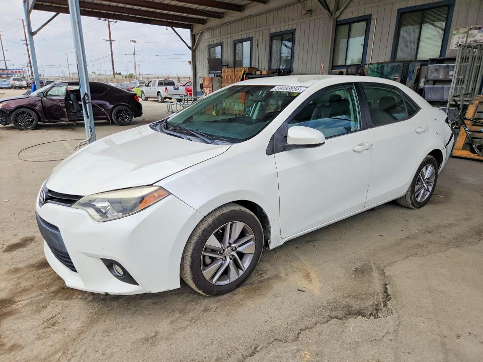 2014 Toyota Corolla VIN 5YFBPRHE0EP121584 COPART salvage auction — REAR END, Ca - Salvage Certificate, sold $3,950 on 2026-07-13 (photo 1)