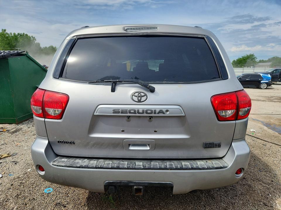 2008 Toyota Sequoia VIN 5TDBY64A38S009498 COPART salvage auction — FRONT END, KY - BILL OF SALE/PART ONLY/NO TITL, sold $2,650 on 2026-07-16 (photo 6)