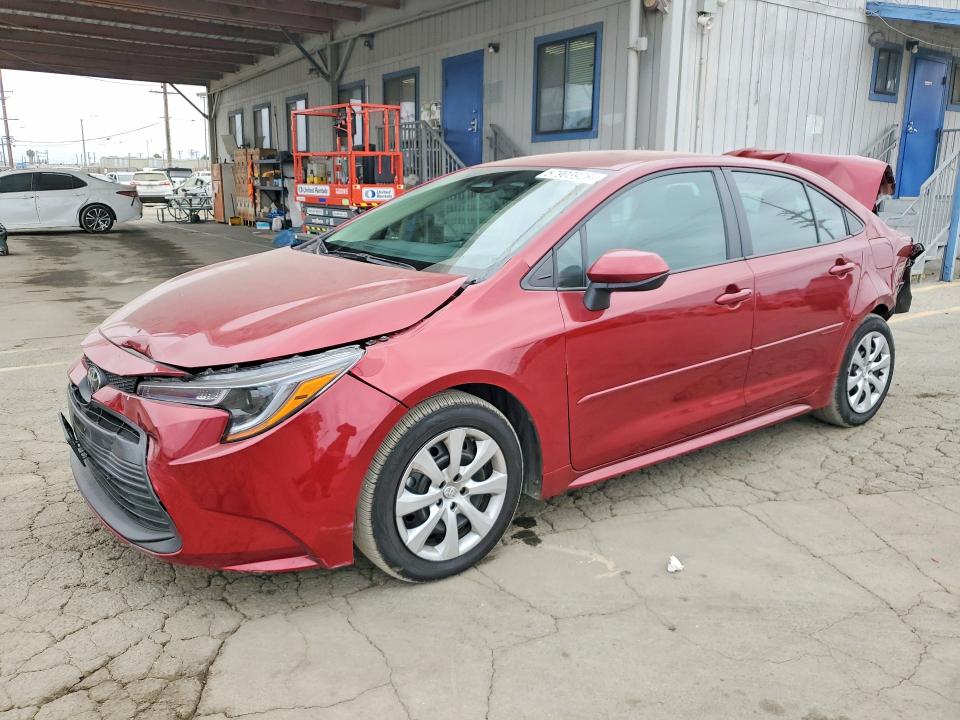 2026 Toyota VIN 5YFB4MDE8TP365210 COPART salvage auction — REAR END, Ca - Salvage Certificate, sold $3,550 on 2026-07-27 (photo 1)