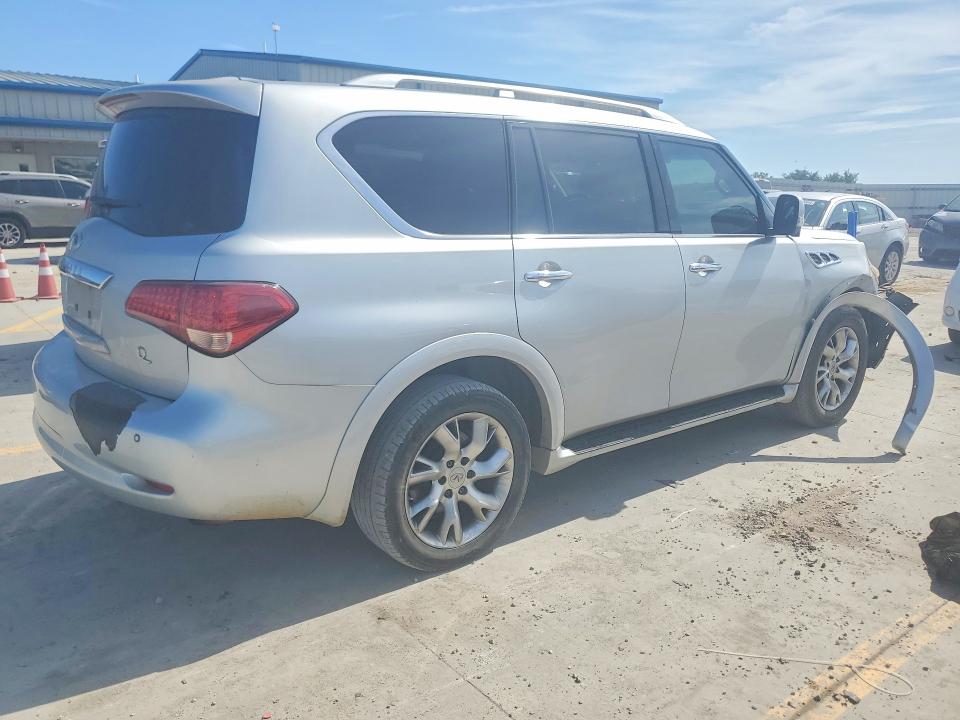 2011 Infiniti Qx56 VIN JN8AZ2NE3B9003830 COPART salvage auction — FRONT END, Ky - Cert Of Title-Salvage, sold $825 on 2026-07-09 (photo 3)