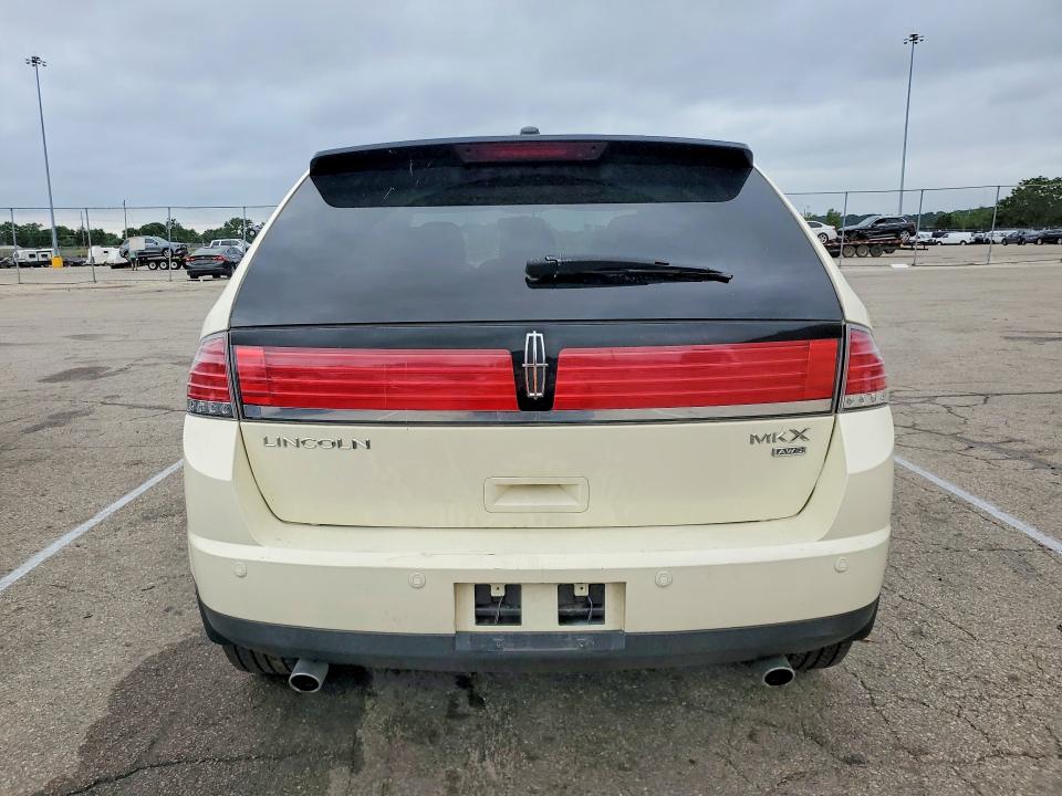2008 Lincoln Mkx VIN 2LMDU88CX8BJ17324 COPART salvage auction — FRONT END, Oh - Cert Of Title-Salvage, sold $550 on 2026-07-08 (photo 6)