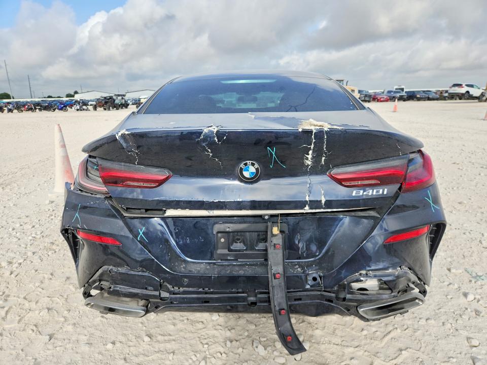 2022 BMW 8er VIN WBAGV2C05NCG90468 COPART salvage auction — REAR END, Tx - Salvage Vehicle Title, sold $34,000 on 2026-07-16 (photo 6)