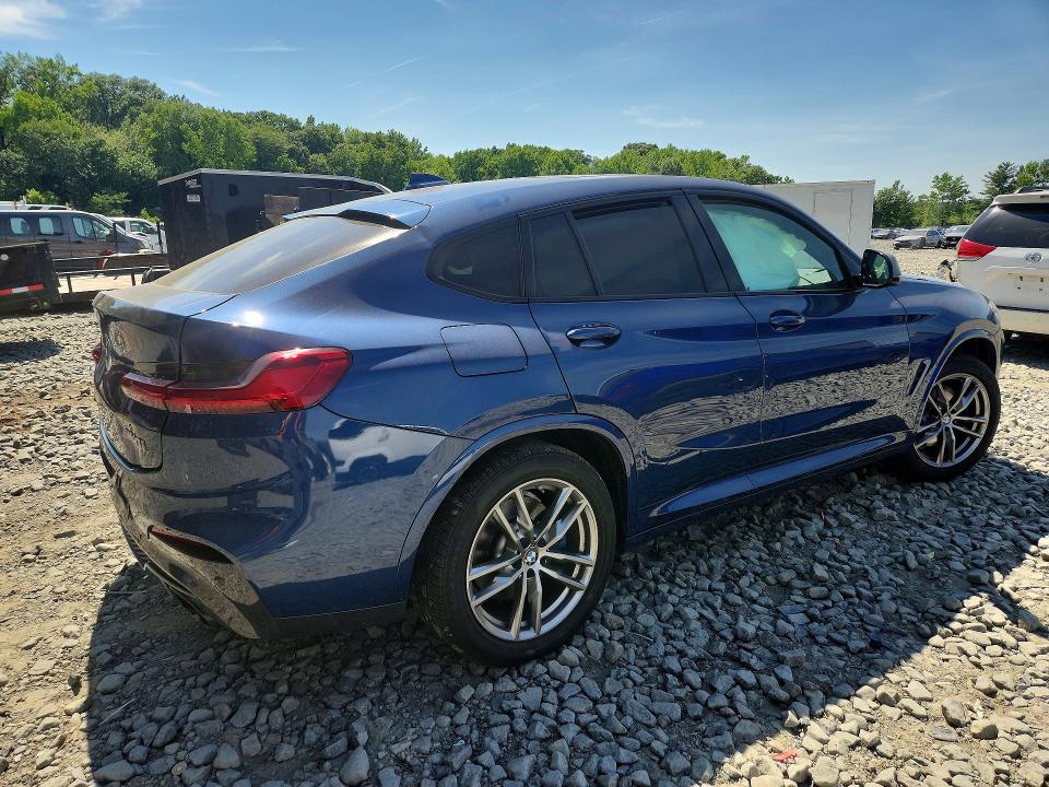2021 BMW X4 VIN 5UX2V5C03M9E50831 COPART salvage auction — FRONT END, Ny - Mv-907A Salvage Certificate, sold $9,300 on 2026-07-22 (photo 3)