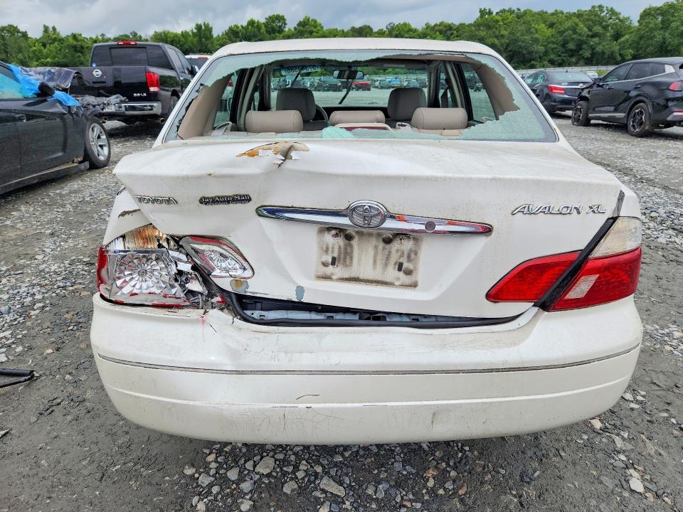 2004 Toyota Avalon VIN 4T1BF28B74U368145 COPART salvage auction — REAR END, Ga - Cert Of Title-Salvage, sold $375 on 2026-07-09 (photo 6)