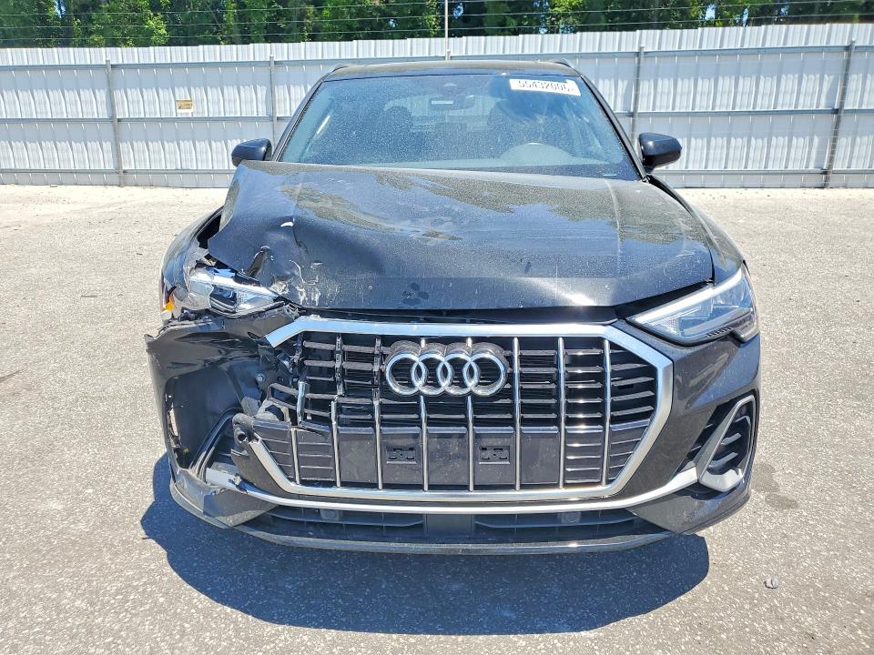 2022 Audi Q3 VIN WA1DECF35N1114321 COPART salvage auction — FRONT END, Nc - Salvage Certificate Of Title, sold $6,600 on 2026-07-16 (photo 5)