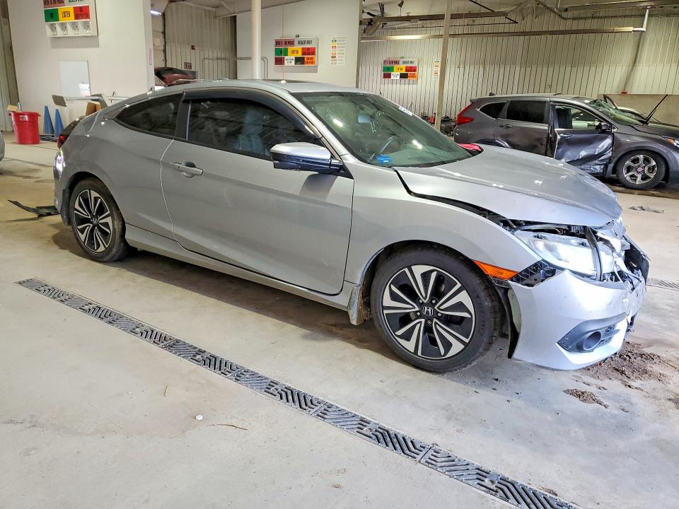 2017 Honda Civic VIN 2HGFC3B7XHH357627 COPART salvage auction — FRONT END, Pa - Certificate Of Salvage, sold $3,000 on 2026-07-02 (photo 4)