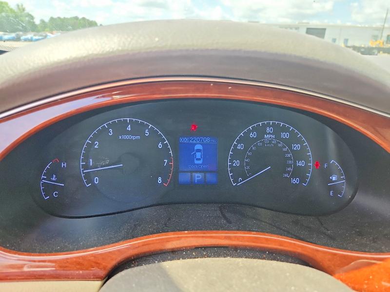 2014 Hyundai Genesis VIN KMHGC4DD2EU261698 COPART salvage auction — FRONT END, Al - Cert Of Title-Salvage Title, sold $300 on 2026-07-02 (photo 9)
