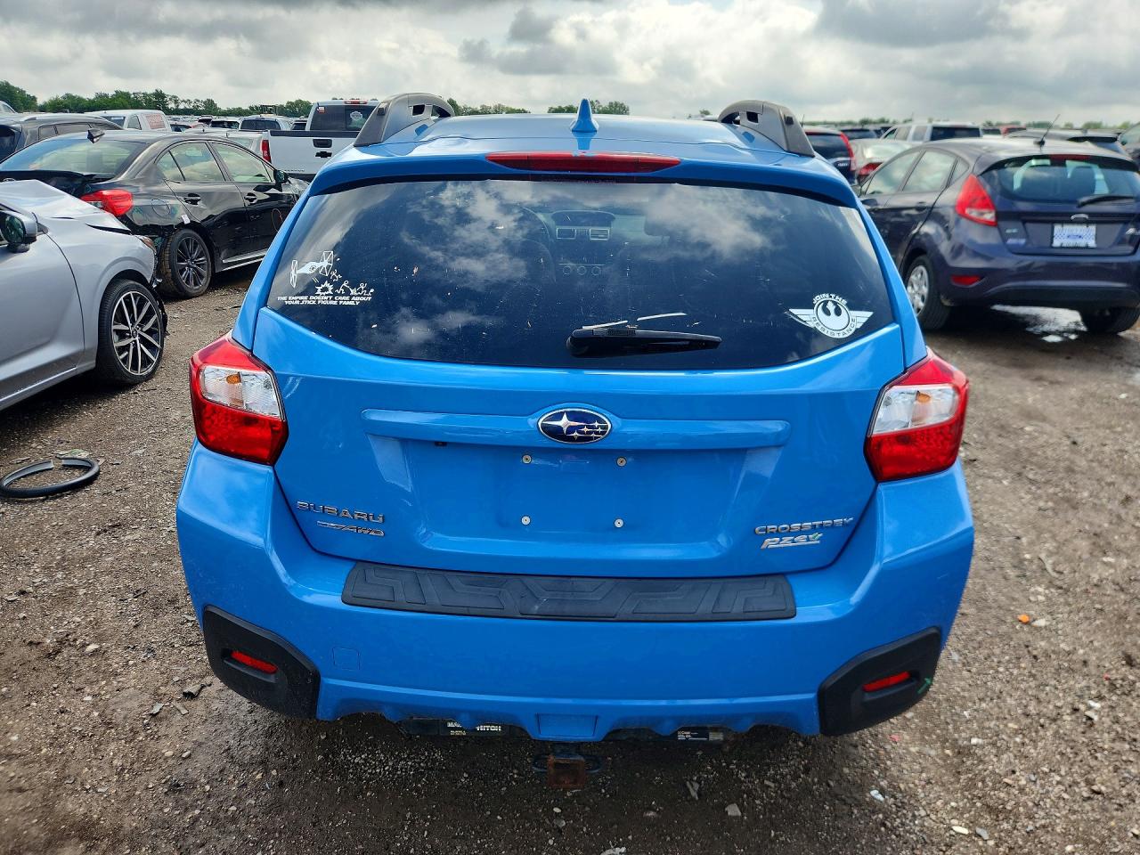 2016 Subaru Crosstrek VIN JF2GPANC2GH265289 COPART salvage auction — Side, IL - SALVAGE CERTIFICATE, sold $6,100 on 2026-07-02 (photo 6)
