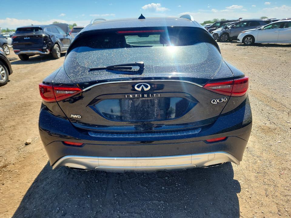 2017 Infiniti VIN SJKCH5CR2HA021268 COPART salvage auction — FRONT END, Il - Salvage Certificate, sold $250 on 2026-07-28 (photo 6)