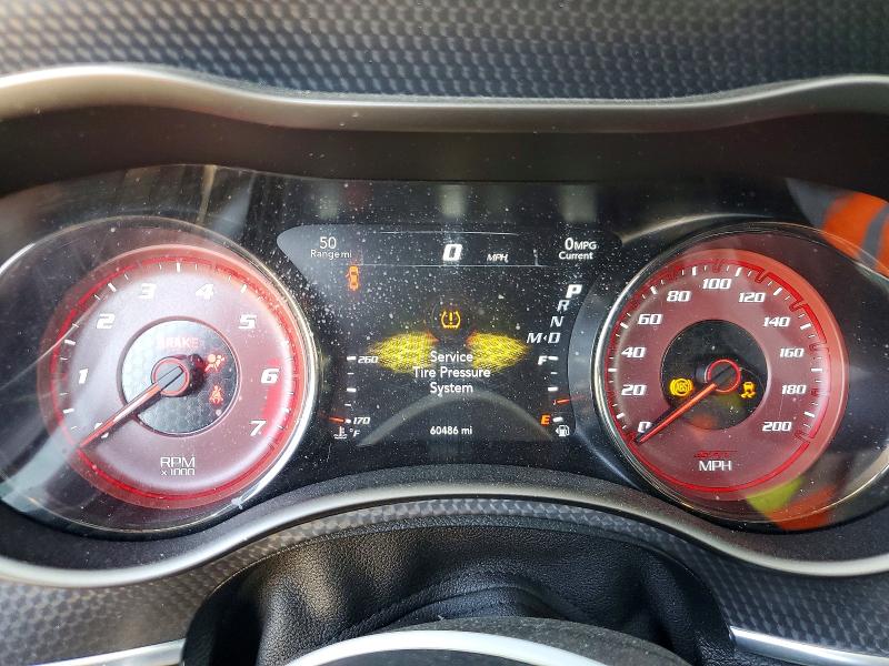 2020 Dodge VIN 2C3CDXL90LH254462 COPART salvage auction — FRONT END, Ca - Salvage Certificate, sold $26,750 on 2026-07-02 (photo 9)