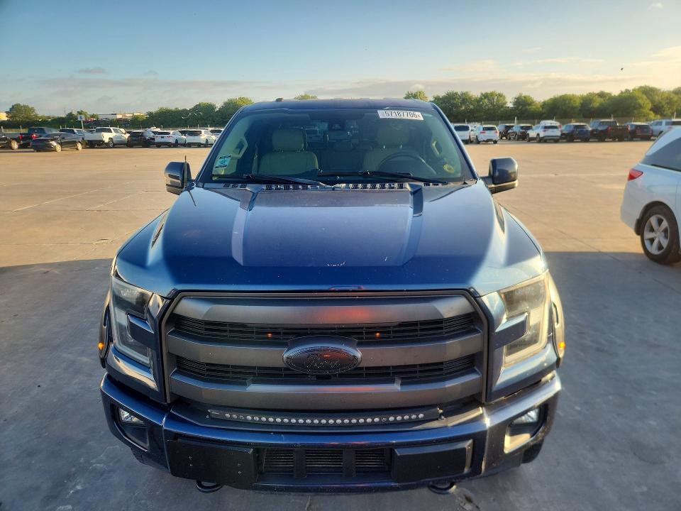 2017 Ford F-150 VIN 1FTFX1EF2HKC00161 COPART salvage auction — SIDE, TX - SALVAGE VEHICLE TITLE, sold $20,400 on 2026-07-29 (photo 5)