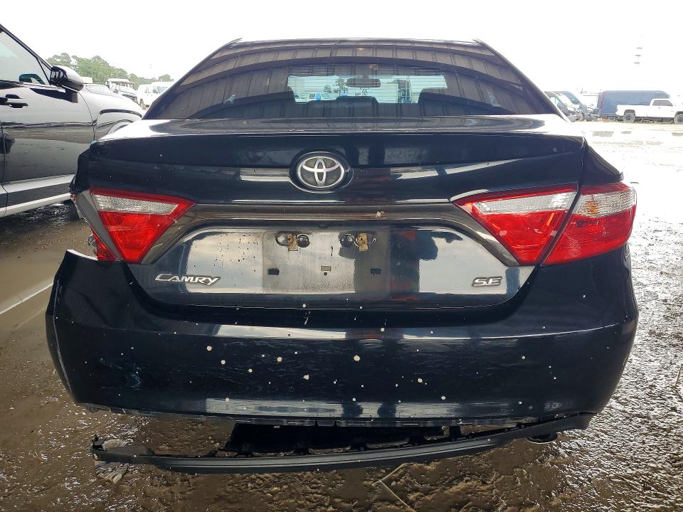 2017 Toyota VIN 4T1BF1FK4HU807966 COPART salvage auction — REAR END, Tx - Salvage Vehicle Title, sold $4,250 on 2026-07-02 (photo 6)