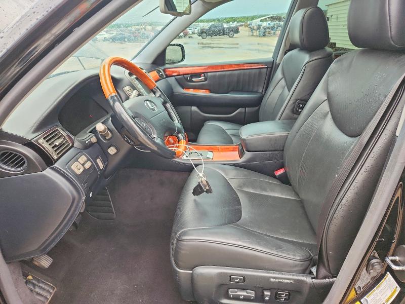 2005 Lexus Ls VIN JTHBN36F350174559 COPART salvage auction — REAR END, Tx - Salvage Vehicle Title, sold $250 on 2026-07-16 (photo 7)