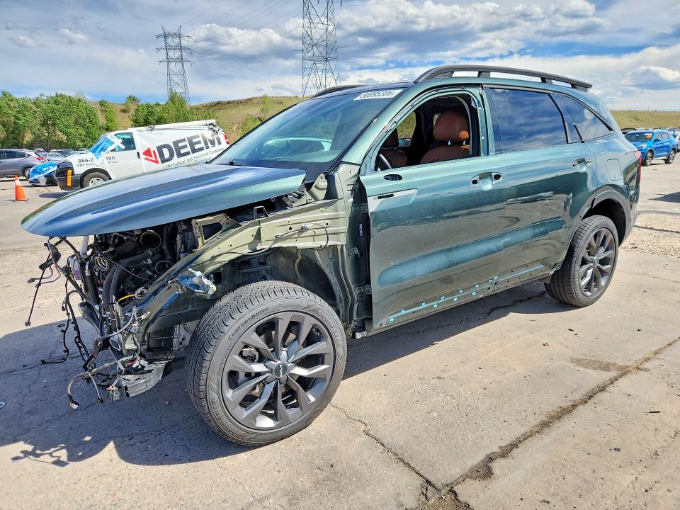 2022 Kia VIN 5XYRKDLF8NG113446 COPART salvage auction — FRONT END, Co - Public - Salvage Title, sold $8,600 on 2026-07-27 (photo 1)