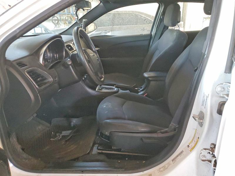2014 Chrysler 200 VIN 1C3CCBAB3EN212759 COPART salvage auction — FRONT END, Az - Certificate Of Title (P), sold $475 on 2026-07-27 (photo 7)