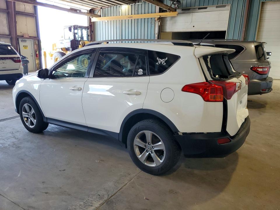 2015 Toyota Rav4 VIN JTMRFREV5FJ039961 COPART salvage auction — REAR END, Il - Salvage Certificate, sold $4,300 on 2026-07-15 (photo 2)