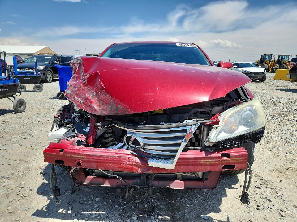 2010 Lexus Es 350 VIN JTHBK1EG4A2370287 COPART salvage auction — FRONT END, ID - SALVAGE CERTIFICATE OF TITLE, sold $1,050 on 2026-07-21 (photo 5)