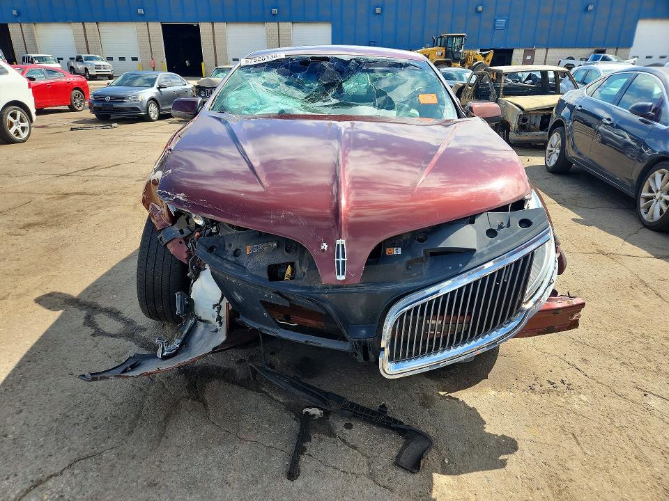 2015 Lincoln Mks VIN 1LNHL9EK3FG604968 COPART salvage auction — FRONT END, MI - CERTIFICATE OF TITLE, sold $600 on 2026-07-02 (photo 5)