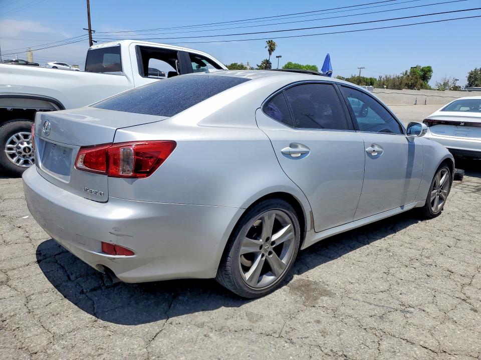2012 Lexus VIN JTHBE5C29C5030978 COPART salvage auction — SIDE, Ca - Salvage Certificate, sold $1,550 on 2026-07-09 (photo 3)