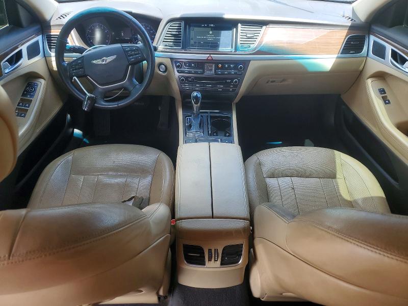 2015 Hyundai Genesis VIN KMHGN4JE5FU089188 COPART salvage auction — FRONT END, Sc - Certificate Of Title, sold $1,600 on 2026-07-31 (photo 8)