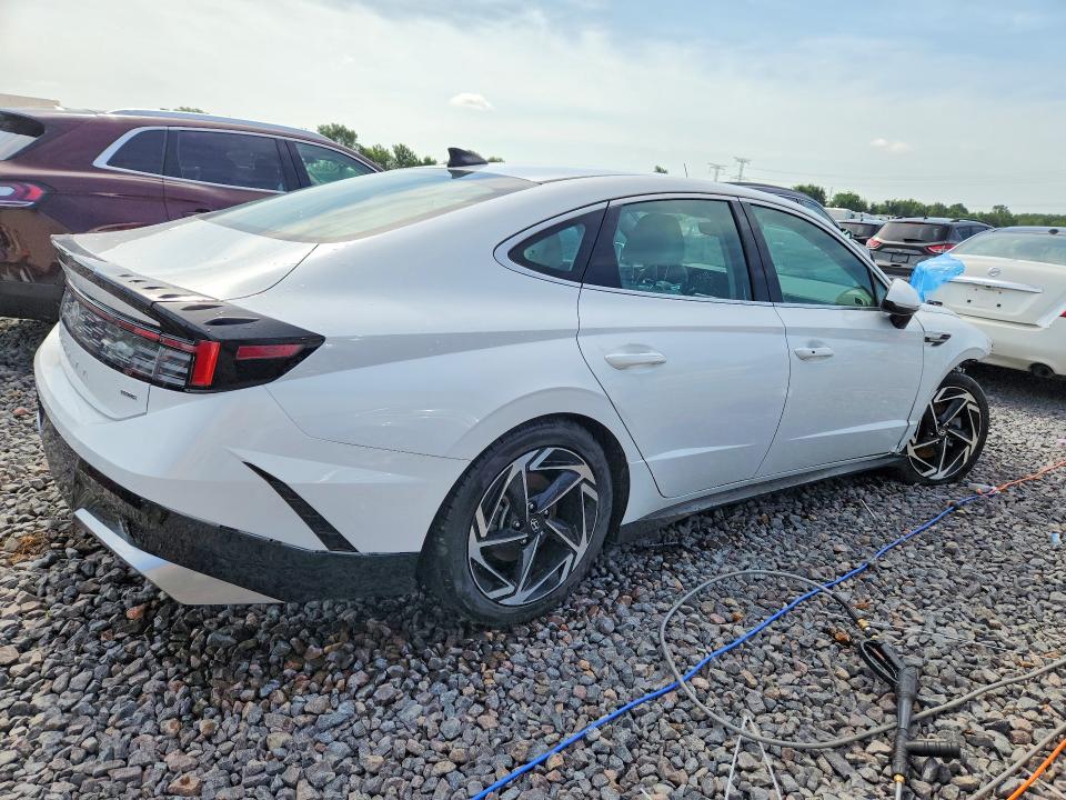 2026 Hyundai Sonata VIN KMHL64JA3TA542939 COPART salvage auction — FRONT END, Il - Salvage Certificate, sold $10,100 on 2026-07-27 (photo 3)