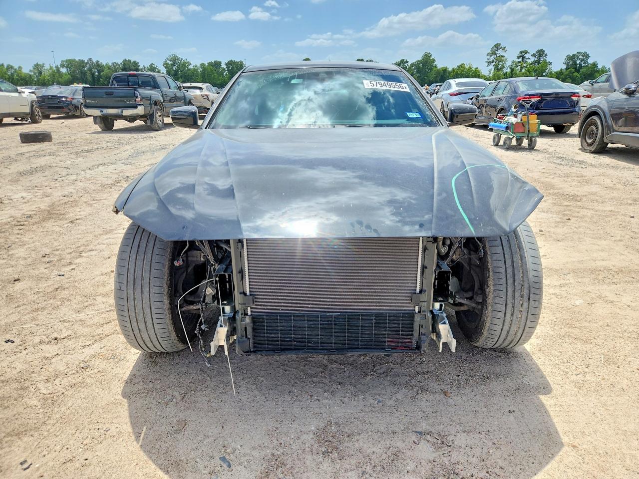 2023 BMW i4 VIN WBY73AW03PFP73392 COPART salvage auction — Front End, Sv - Salvage Title, sold $9,800 on 2026-07-10 (photo 5)