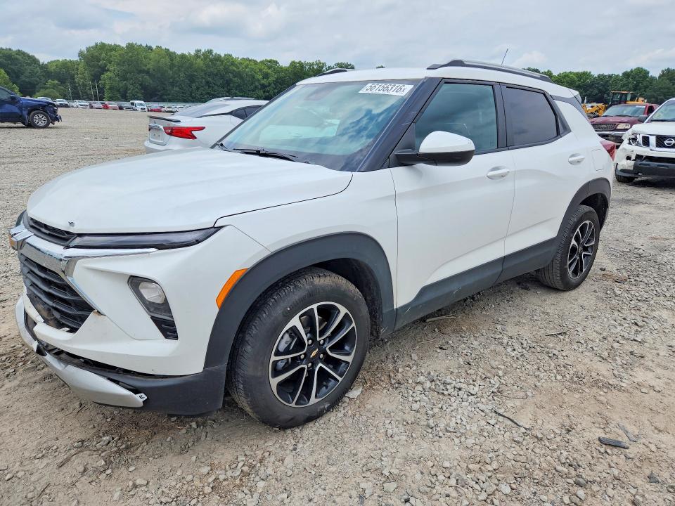 2024 Chevrolet Trailblazer VIN KL79MPSL9RB133849 COPART salvage auction — FRONT END, Ar - Cert Of Title-Salvage, sold $7,900 on 2026-07-13 (photo 1)