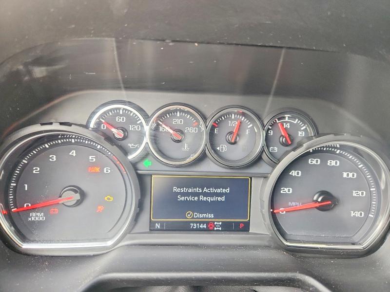 2021 Chevrolet Tahoe VIN 1GNSKPKDXMR492119 COPART salvage auction — FRONT END, KY - CERT OF TITLE-SALVAGE, sold $11,300 on 2026-07-30 (photo 9)