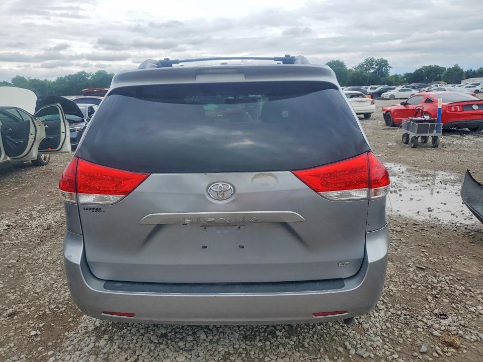 2011 Toyota Sienna VIN 5TDKK3DC0BS158833 COPART salvage auction — FRONT END, Oh - Cert Of Title-Salvage, sold $1,500 on 2026-07-07 (photo 6)