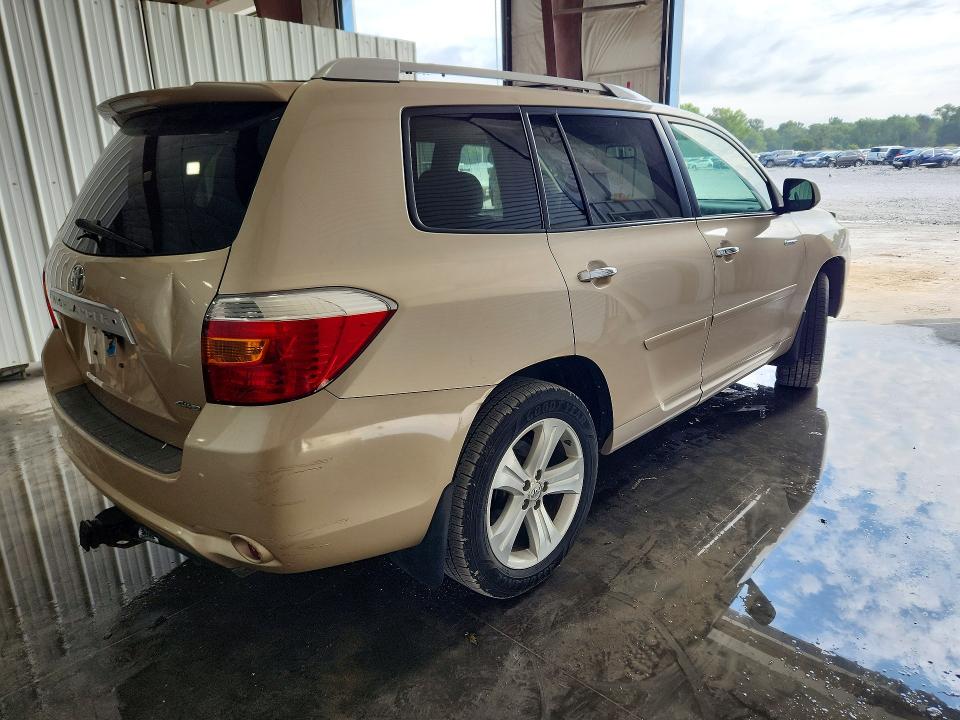 2010 Toyota Highlander VIN 5TDDK3EHXAS015650 COPART salvage auction — FRONT END, Wv - Certificate Of Title, sold $175 on 2026-07-30 (photo 3)