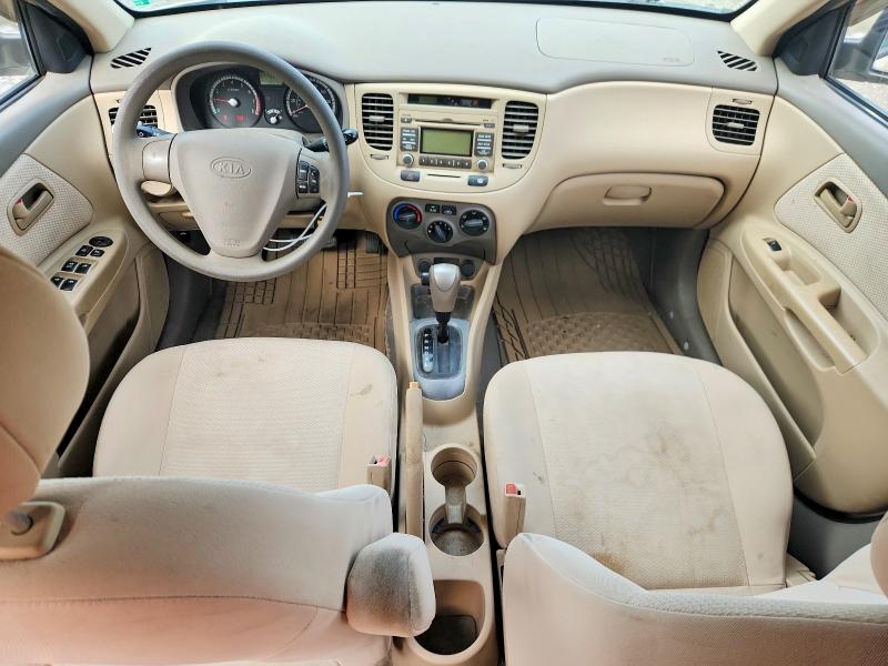 2009 Kia Rio VIN KNADE223296538602 COPART salvage auction — REAR END, La - Cert Of Title-Salvage, sold $1,100 on 2026-07-02 (photo 8)