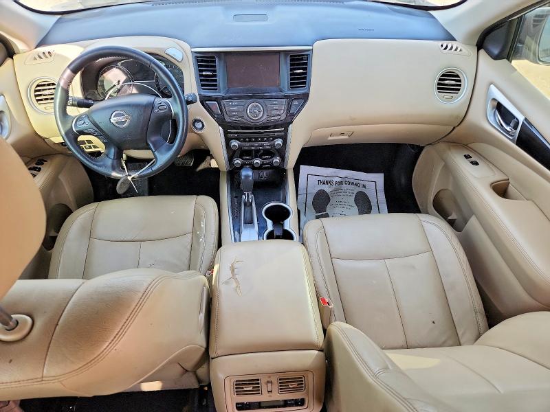 2018 Nissan Pathfinder VIN 5N1DR2MN6JC606438 COPART salvage auction — FRONT END, Tx - Certificate Of Title, sold $2,200 on 2026-07-09 (photo 8)