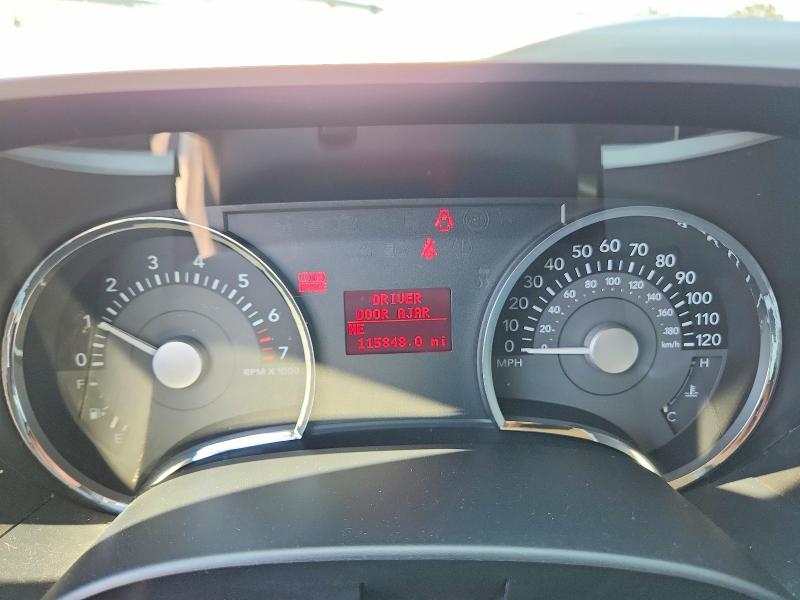 2007 Mercury Mountaineer VIN 4M2EU38867UJ18508 COPART salvage auction — FRONT END, Ca - Salvage Certificate, sold $525 on 2026-07-30 (photo 9)