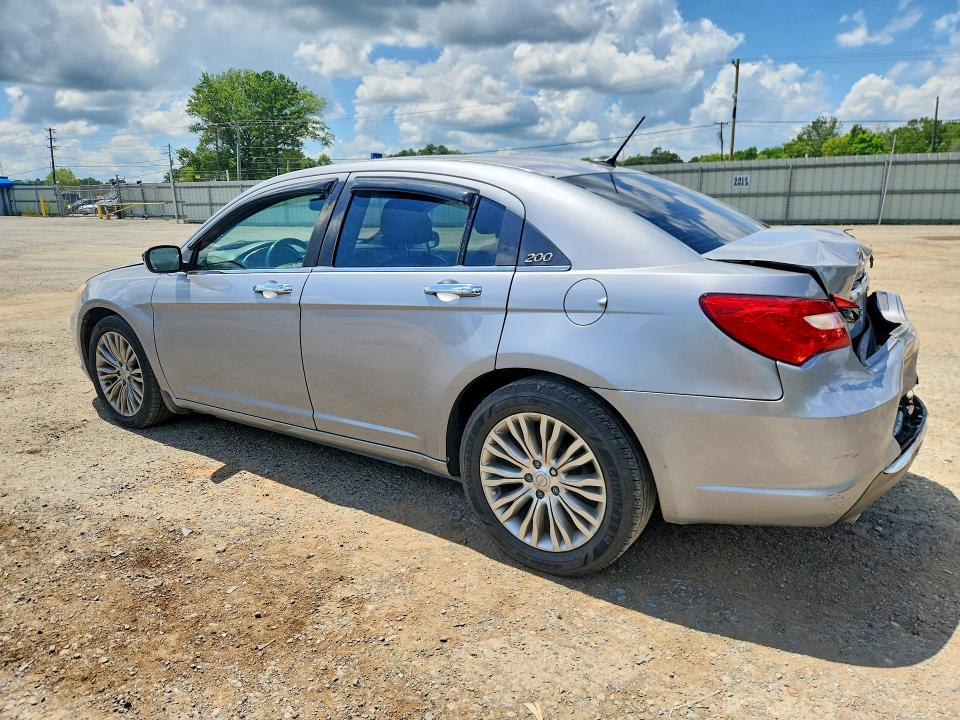 2013 Chrysler 200 VIN 1C3CCBCG7DN634850 COPART salvage auction — FRONT END, La - Cert Of Title-Salvage, sold $900 on 2026-07-16 (photo 2)
