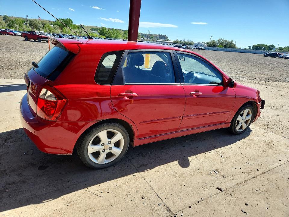 2007 Kia Spectra VIN KNAFE161175000486 COPART salvage auction — FRONT END, Mt - Certificate Of Title, sold $175 on 2026-07-20 (photo 3)