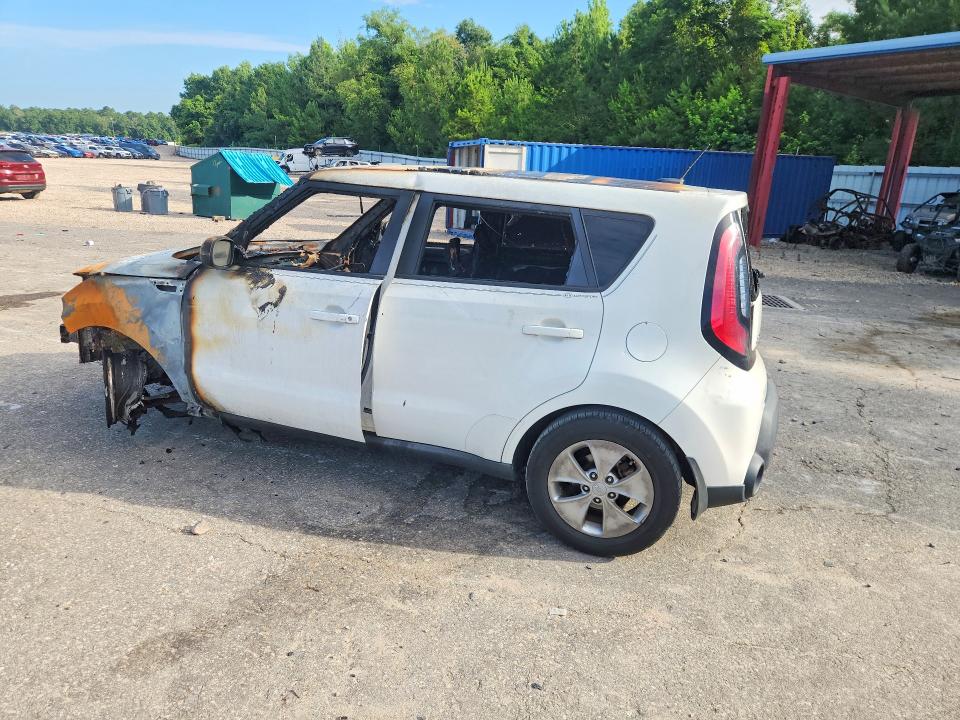 2016 Kia Soul VIN KNDJN2A20G7285267 COPART salvage auction — BURN, Fl - Certificate Of Destruction, sold $10 on 2026-07-06 (photo 2)