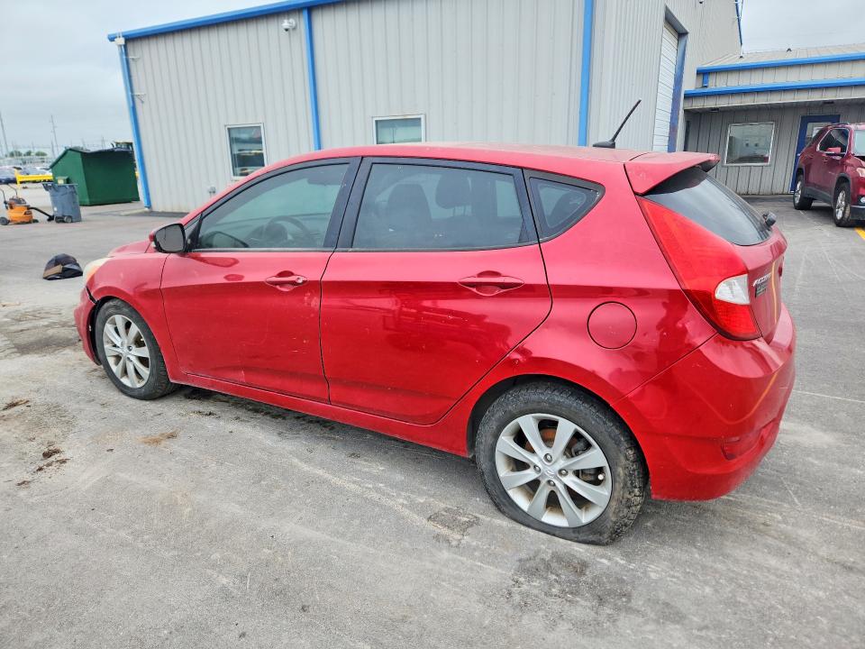 2014 Hyundai VIN KMHCU5AEXEU175814 COPART salvage auction — FRONT END, Ok - Certificate Of Title, sold $375 on 2026-07-10 (photo 2)