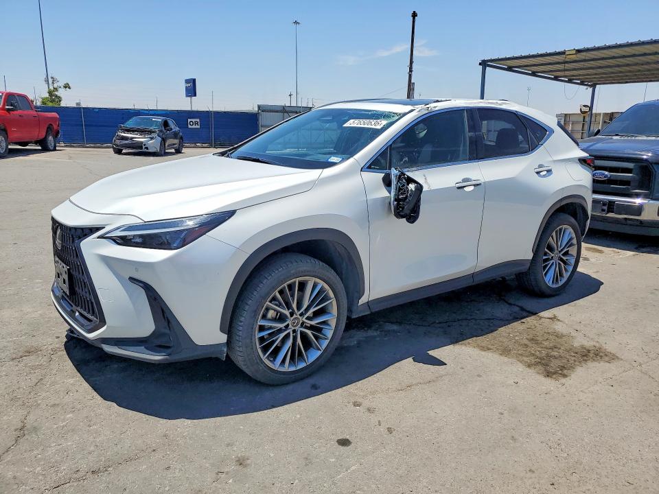 2023 Lexus Nx VIN JTJGGCEZ3P5005433 COPART salvage auction — FRONT END, Tx - Salvage Vehicle Title, sold $15,300 on 2026-07-06 (photo 1)