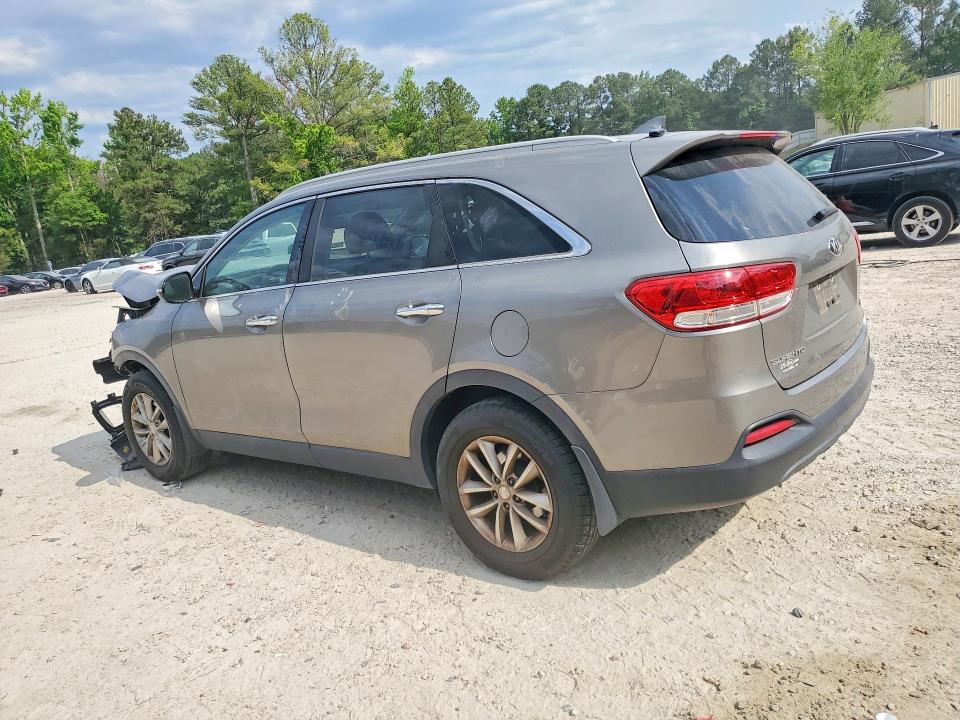 2018 Kia Sorento VIN 5XYPG4A35JG358572 COPART salvage auction — FRONT END, Nc - Salvage Certificate Of Title, sold $1,350 on 2026-07-17 (photo 2)