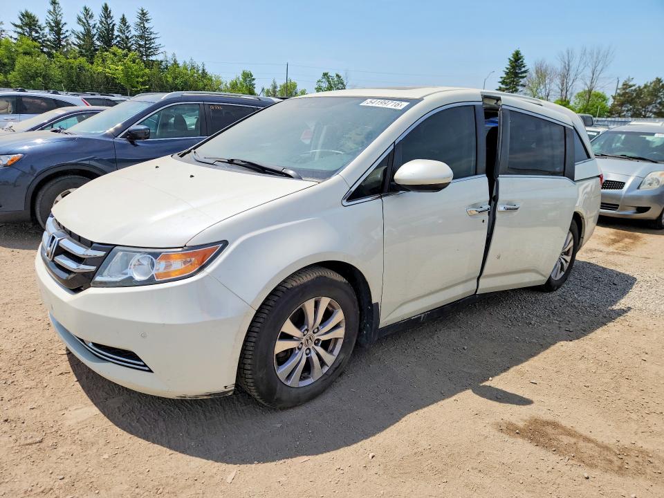 2016 Honda Odyssey VIN 5FNRL5H64GB509640 COPART salvage auction — SIDE, On - Permit Salvage, sold $3,800 on 2026-07-02 (photo 1)