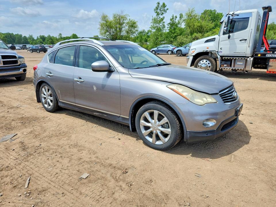 2008 Infiniti Ex35 VIN JNKAJ09F98M351632 COPART salvage auction — MINOR DENT/SCRATCHES, Oh - Certificate Of Title, sold $400 on 2026-07-02 (photo 4)